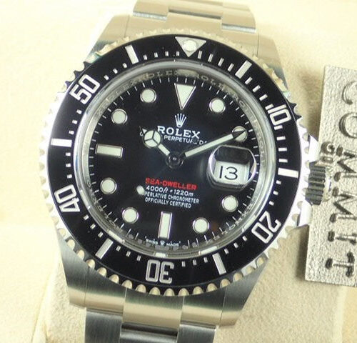 ロレックス シードゥエラー Ref.126600 ブラック文字盤 未使用 sea-dweller-36 商品画像1