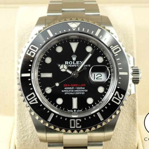 ロレックス シードゥエラー Ref.126600 ステンレススチール ブラック文字盤 商品画像1
