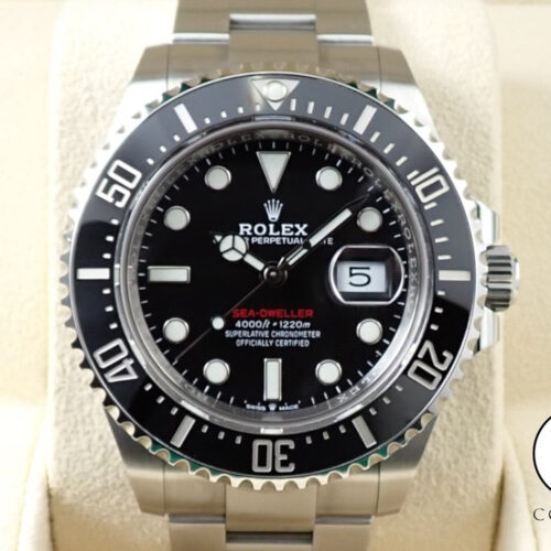 ロレックス シードゥエラー Ref.126600 ステンレススチール ブラック文字盤 商品画像1