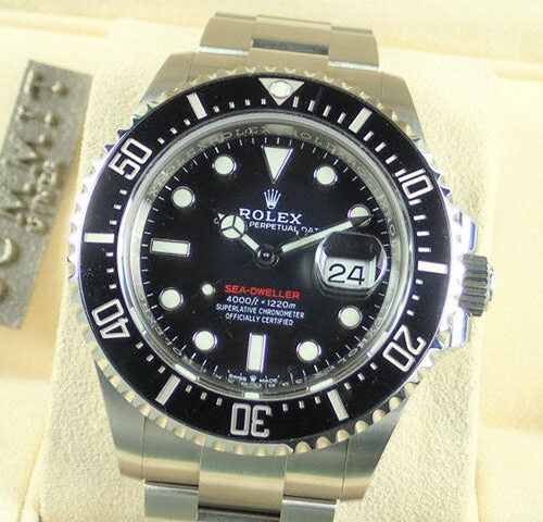 ロレックス シードゥエラー Ref.126600 ブラック文字盤 中古 sea-dweller-38 商品画像1