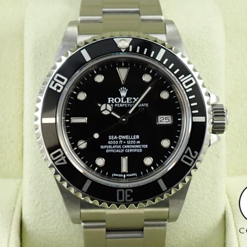 ロレックス シードゥエラー Ref.16600 ステンレススチール ブラック文字盤 商品画像1