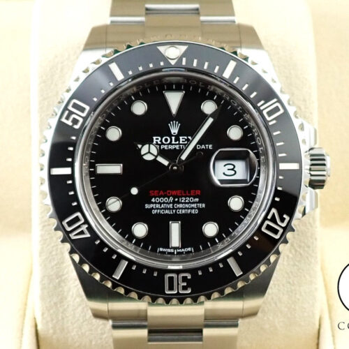 ロレックス シードゥエラー Ref.126600 ステンレススチール ブラック文字盤 商品画像1