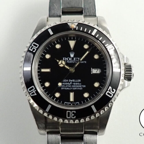 ロレックス シードゥエラー トリプルシックス Ref.16660 ステンレススチール ブラック文字盤 商品画像1