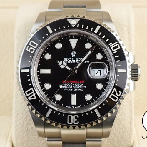 ロレックス シードゥエラー Ref.126600 ステンレススチール ブラック文字盤 商品画像1