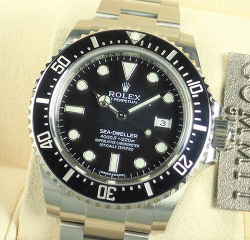 ロレックス シードゥエラー Ref.116600 ブラック文字盤 中古 sea-dweller-40 商品画像1