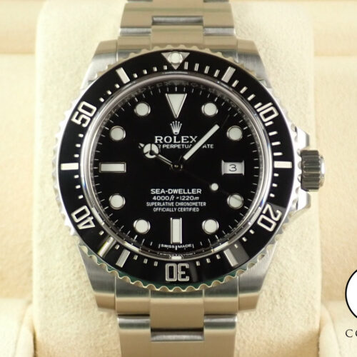 ロレックス シードゥエラー 4000 Ref.116600 ステンレススチール ブラック文字盤 商品画像1
