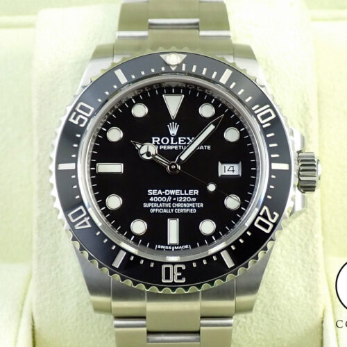 ロレックス シードゥエラー 4000 Ref.116600 ステンレススチール ブラック文字盤 商品画像1