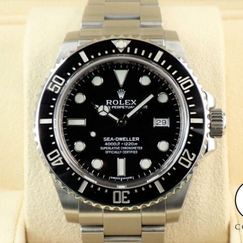 ロレックス シードゥエラー 4000 Ref.116600 ステンレススチール ブラック文字盤 商品画像1