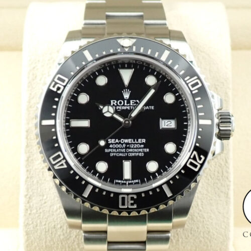ロレックス シードゥエラー 4000 Ref.116600 ステンレススチール ブラック文字盤 商品画像1