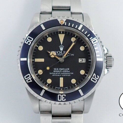 ロレックス シードゥエラー トリプルシックス Ref.16660 ステンレススチール ブラック文字盤 商品画像1