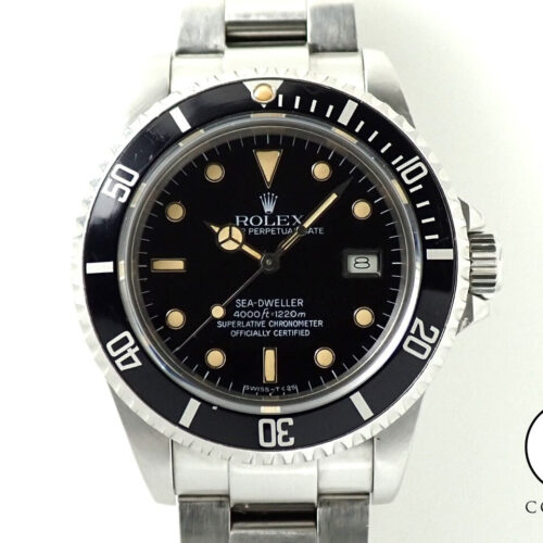 ロレックス シードゥエラー トリプルシックス Ref.16660 ステンレススチール ブラック文字盤 商品画像1