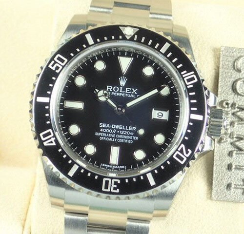 ロレックス シードゥエラー Ref.116600 ブラック文字盤 未使用 sea-dweller-44 商品画像1