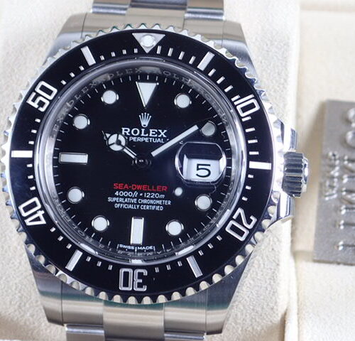 ロレックス シードゥエラー Ref.126600 ブラック文字盤 未使用 sea-dweller-46 商品画像1