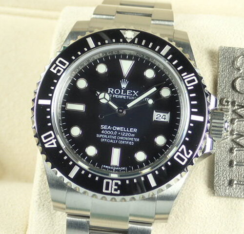 ロレックス シードゥエラー Ref.116600 ブラック文字盤 未使用 sea-dweller-47 商品画像1