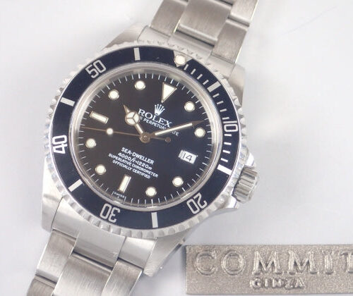 ロレックス シードゥエラー Ref.16600 ブラック文字盤 中古 sea-dweller-4 商品画像1