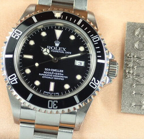 ロレックス シードゥエラー Ref.16600 ブラック文字盤 中古 sea-dweller-50 商品画像1