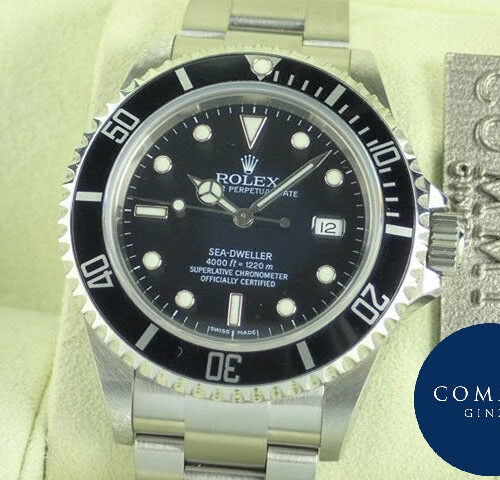 ロレックス シードゥエラー Ref.16600 ブラック文字盤 中古 sea-dweller-52 商品画像1