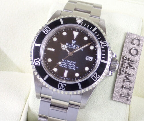 ロレックス シードゥエラー Ref.16600 ブラック文字盤 中古 sea-dweller-7 商品画像1