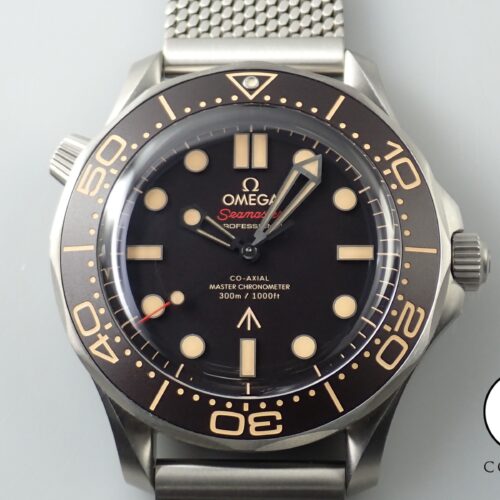 オメガ シーマスター ダイバー 300M コーアクシャル マスター クロノメーター 42MM Ref.210.90.42.20.01.001 ブラウン文字盤 美品 W1RMXTXK 商品画像1