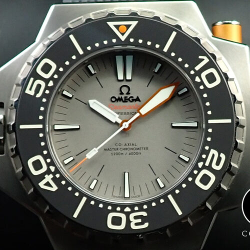オメガ シーマスター プロプロフ 1200M コーアクシャル マスタークロノメーター Ref.227.90.55.21.99.001 グレー文字盤 極美品 SVT77F5X 商品画像1