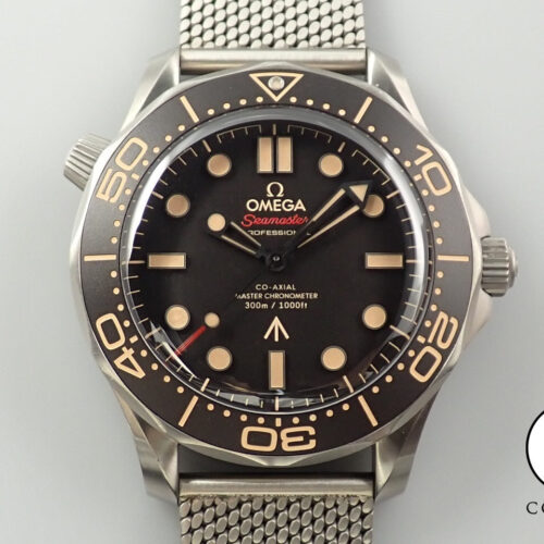 オメガ シーマスター Ref.210.90.42.20.01.001 ブラウン文字盤 中古 sea-master-41 商品画像1