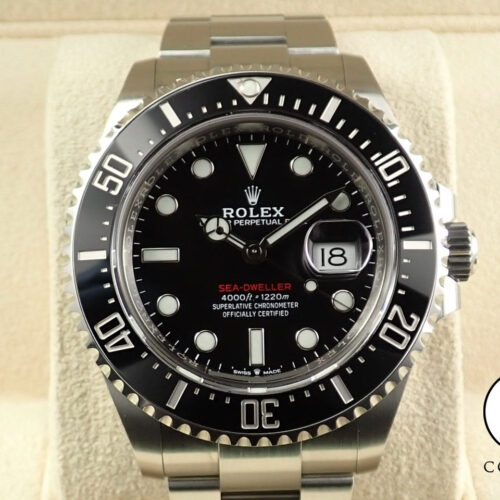 ロレックス シードゥエラー Ref.126600 ステンレススチール ブラック文字盤 商品画像1