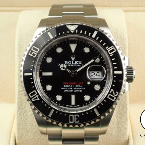 ロレックス シードゥエラー Ref.126600 ステンレススチール ブラック文字盤 商品画像1