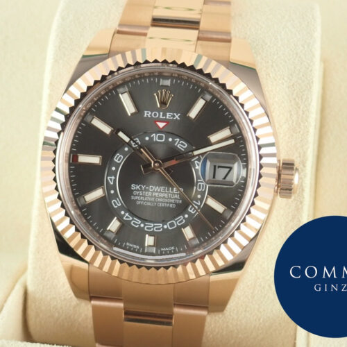ロレックス スカイドゥエラー Ref.326935 ダークロジウム文字盤 未使用 sky-dweller-14 オイスターブレスレット 商品画像1