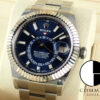 ロレックス スカイドゥエラー Ref.326934 ブルー文字盤 中古 sky-dweller-20 オイスターブレスレット 商品画像1
