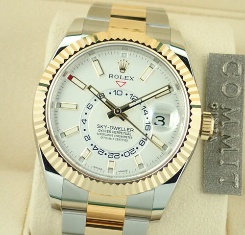 ロレックス スカイドゥエラー Ref.326933 ホワイト文字盤 美品 sky-dweller-7 オイスターブレスレット 商品画像1