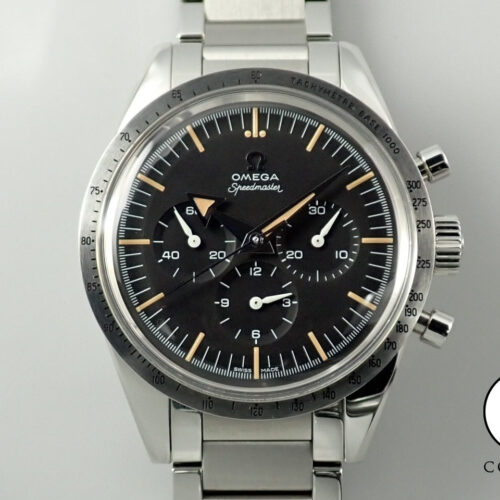 オメガ スピードマスター ’57 クロノグラフ 38.6MM Ref.311.10.39.30.01.001 ブラック文字盤 極美品 4H9HV369 商品画像1