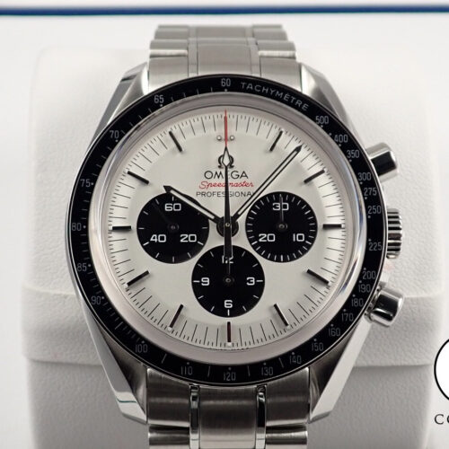 オメガ スピードマスター クロノグラフ 42mm 東京2020 リミテッド エディション Ref.522.30.42.30.04.001 シルバー文字盤 未使用 FK5F71KV 商品画像1