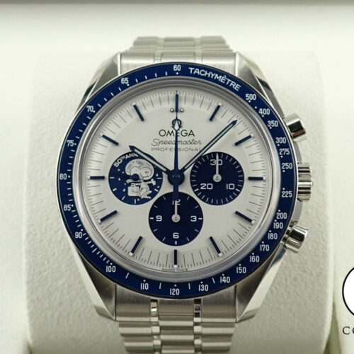 オメガ スピードマスター シルバースヌーピーアワード アポロ13号 50周年記念 Ref.310.32.42.50.02.001 シルバー文字盤 極美品 MK5H07JT 商品画像1