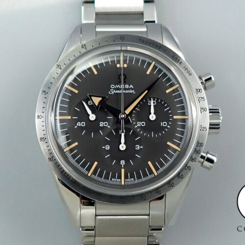 オメガ スピードマスター ’57 クロノグラフ 38.6MM Ref.311.10.39.30.01.001 ブラック文字盤 美品 65AXZKUH 商品画像1