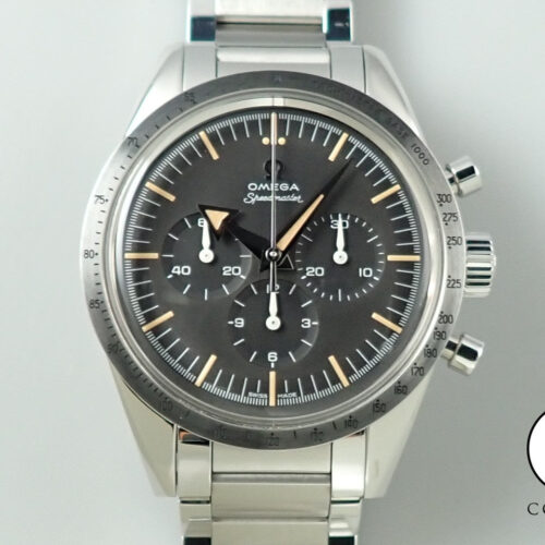 オメガ スピードマスター ’57 クロノグラフ 38.6MM Ref.311.10.39.30.01.001 ブラック文字盤 中古 49Y5CLKA 商品画像1