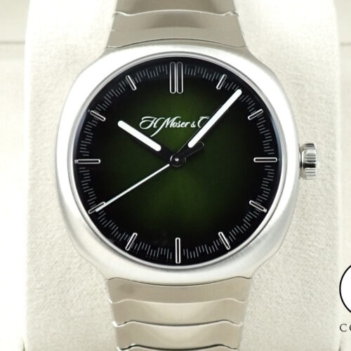 H.モーザー ストリームライナー センターセコンド Ref.6200-1200 マトリックスグリーンフュメ文字盤 未使用 R6748908 商品画像1
