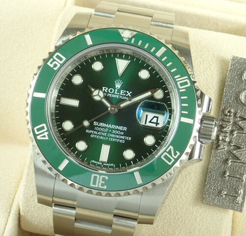 ロレックス サブマリーナー Ref.116610LV グリーン文字盤 未使用 submariner-100 商品画像1