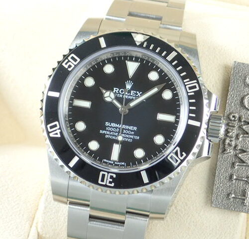 ロレックス サブマリーナー Ref.114060 ブラック文字盤 未使用 submariner-104 商品画像1