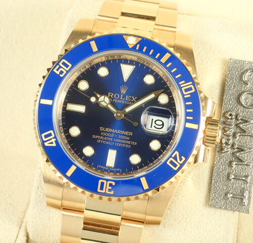 ロレックス サブマリーナー Ref.116618LB ブルー文字盤 中古 submariner-116 商品画像1