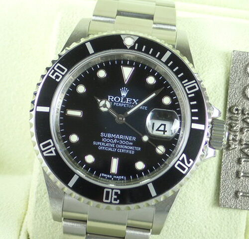 ロレックス サブマリーナー Ref.16610 ブラック文字盤 中古 submariner-122 商品画像1
