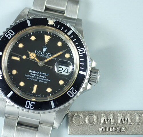 ロレックス サブマリーナー Ref.168000 ブラック文字盤 中古 submariner-124 商品画像1