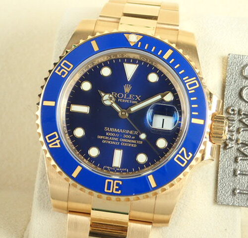ロレックス サブマリーナー Ref.116618LB ブルー文字盤 中古 submariner-126 商品画像1