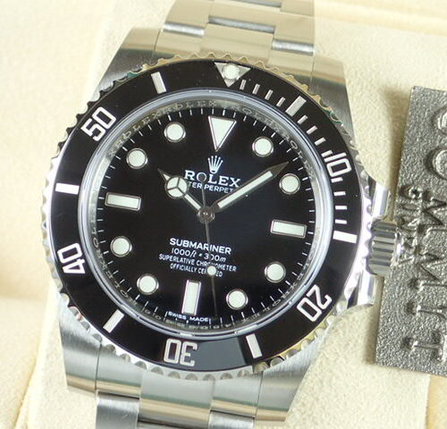 ロレックス サブマリーナー Ref.114060 ブラック文字盤 未使用 submariner-127 商品画像1