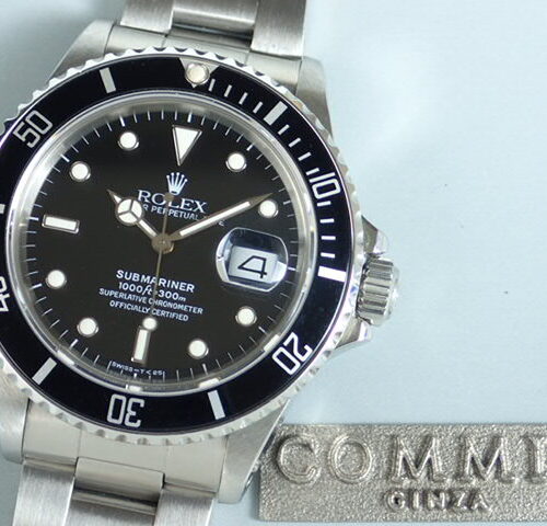ロレックス サブマリーナー Ref.168000 ブラック文字盤 中古 submariner-128 商品画像1