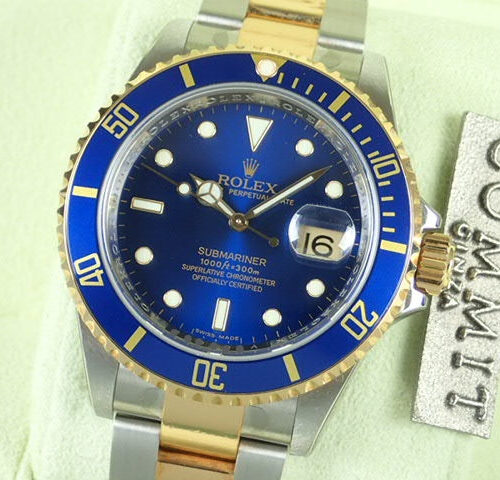 ロレックス サブマリーナー Ref.16613 ブルー文字盤 美品 submariner-129 商品画像1