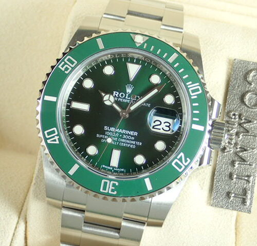 ロレックス サブマリーナー Ref.116610LV グリーン文字盤 美品 submariner-131 商品画像1