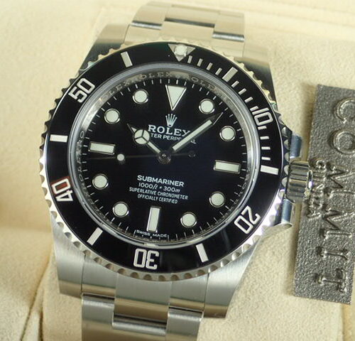 ロレックス サブマリーナー Ref.114060 ブラック文字盤 未使用 submariner-140 商品画像1