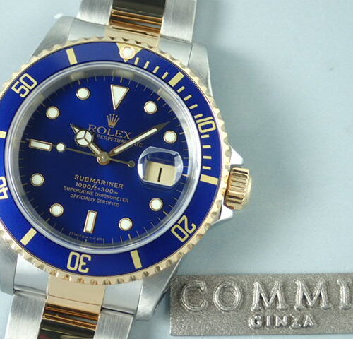ロレックス サブマリーナー Ref.16613 ブルー文字盤 中古 submariner-152 商品画像1