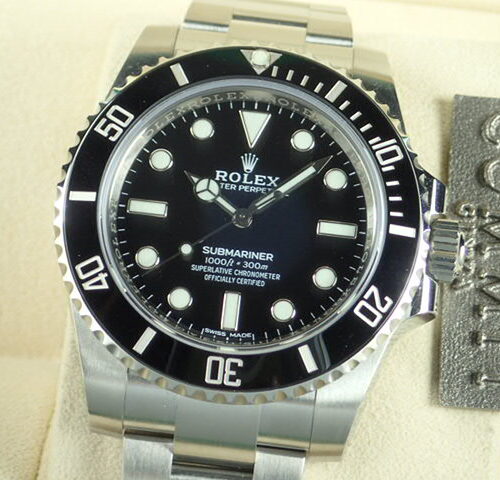 ロレックス サブマリーナー Ref.114060 ブラック文字盤 未使用 submariner-154 商品画像1