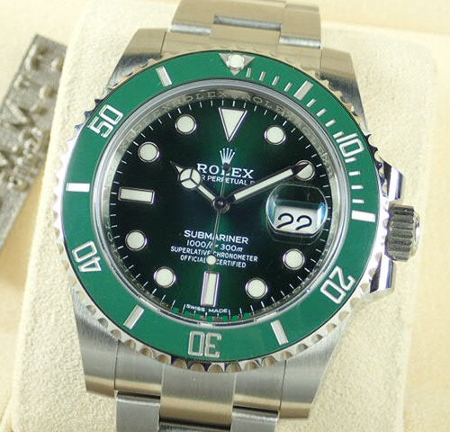 ロレックス サブマリーナー Ref.116610LV グリーン文字盤 未使用 submariner-173 商品画像1